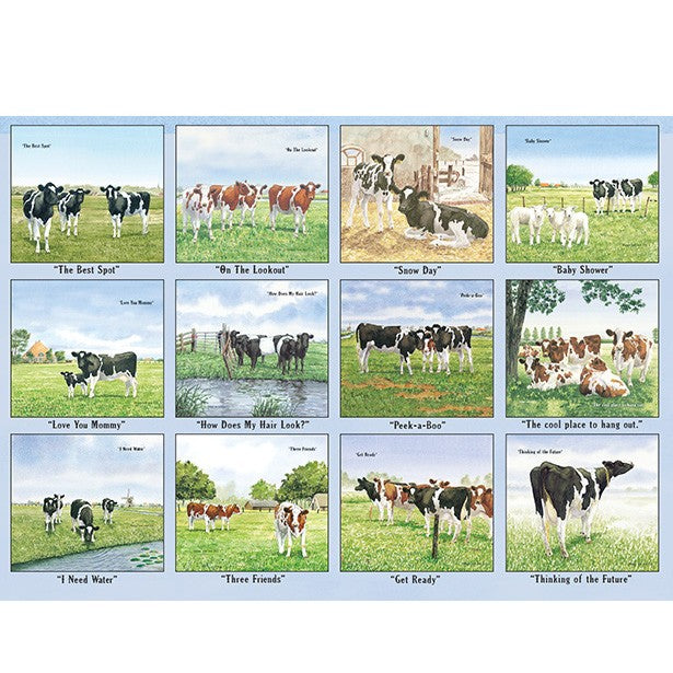 Cow In The Meadow  Calendar