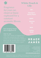 Grace & James - White Peach & Lily 