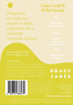 Grace & James - Lime Leaf & Wild Fresia 