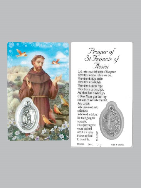 Pocket Card - Saint Francis Of Assisi