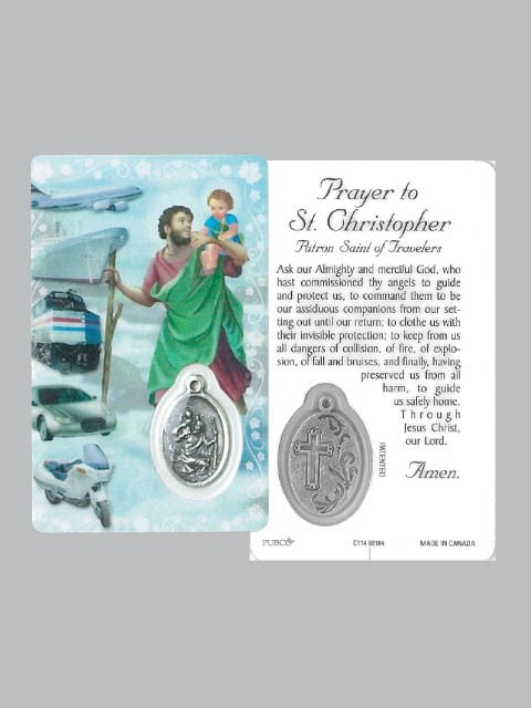 Pocker Card - St Christopher 