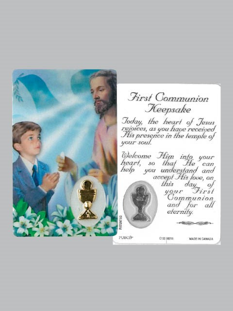 Pocket Card - Communion Boy