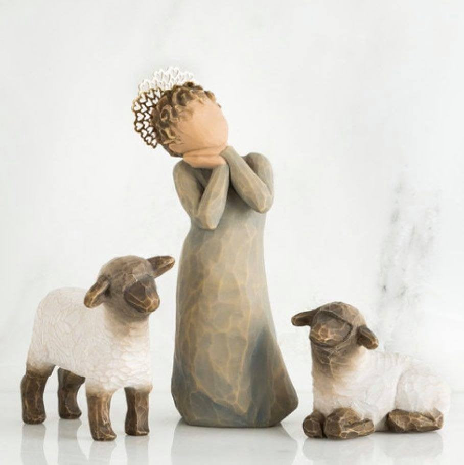 Willow Tree Nativity - Little Shepherdess