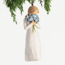 Load image into Gallery viewer, Willow Tree Ornament - Forget Me Not
