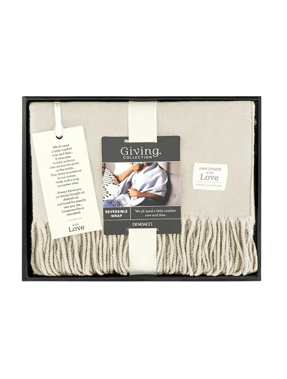 Demdaco Giving Wrap [col:cream]
