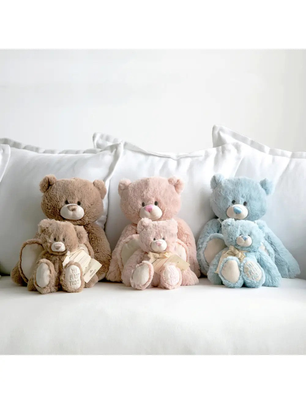 Demdaco My First Teddy Small [col:tan]