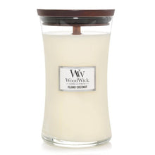 Load image into Gallery viewer, Island Coconut Woodwick Large Candle
