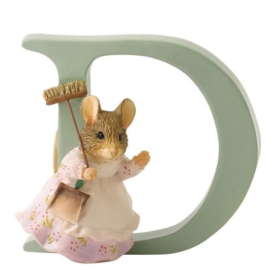 Beatrix Potter Alphabet - D (hunca Munca Sweeping)