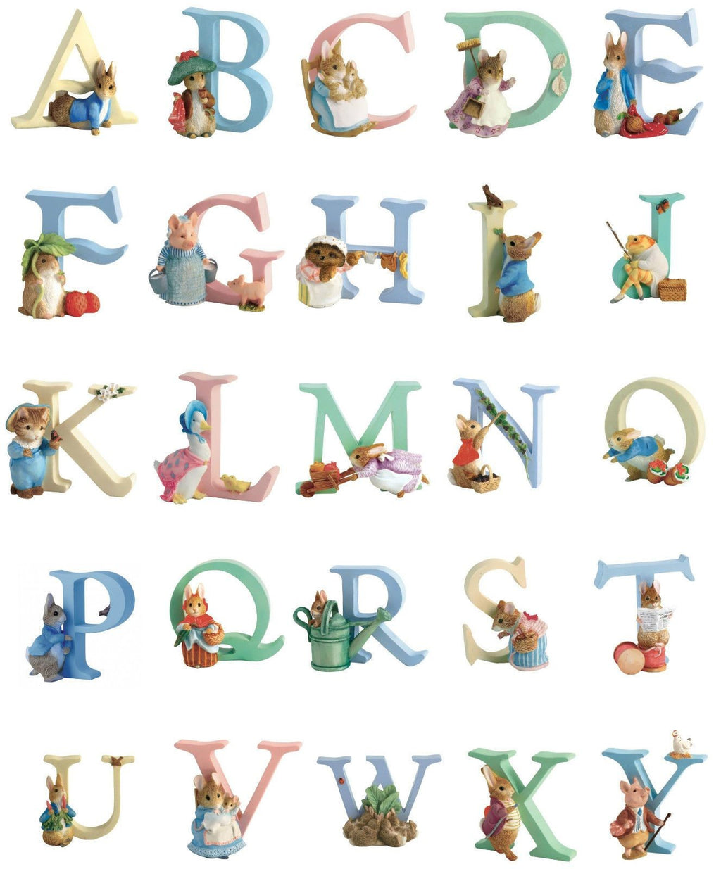 Beatrix Potter Alphabet - G (aunt Pettitoes)