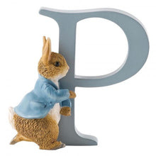 Load image into Gallery viewer, Beatrix Potter Alphabet - P (running Peter Rabbit)
