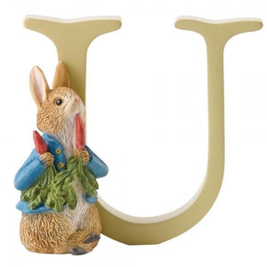 Beatrix Potter Alphabet - U (peter Rabbit With Radishes)