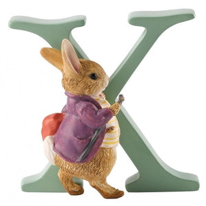 Beatrix Potter Alphabet - X (old Mr Benjamin Bunny)