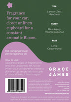 Grace & James - Yuzu, Lime & Coconut - Felt Air Freshener