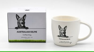 Bramble Bay Pet Mug - Australian Kelpie