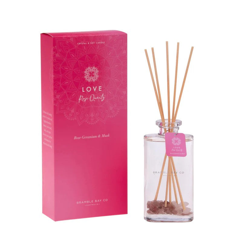 Cryatal And Reed Diffuser - Love 