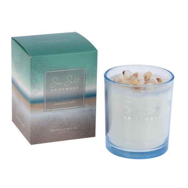 Sea Salt Driftwood Candle