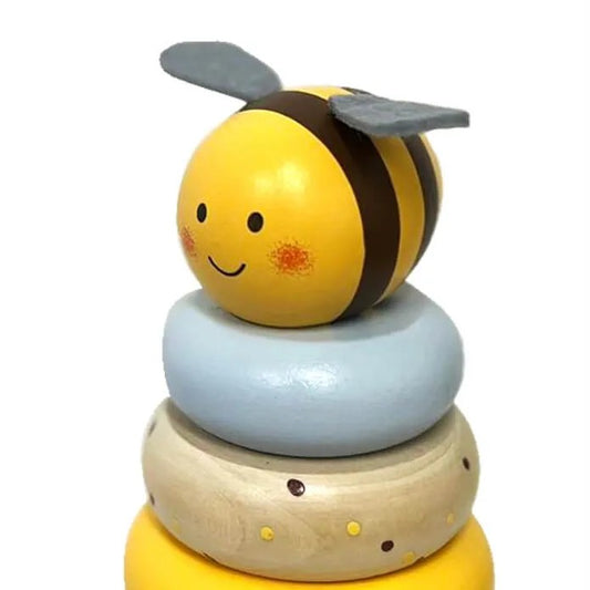 Wooden Bee Stacking Toy 