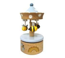 Wooden Bee Carousel 