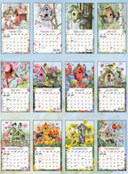 Birdhouse Wall Calendar