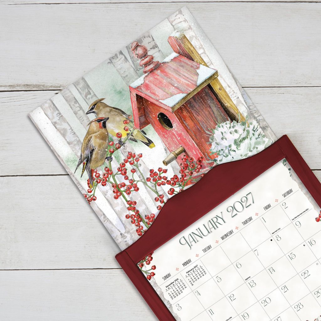 Birdhouse Wall Calendar