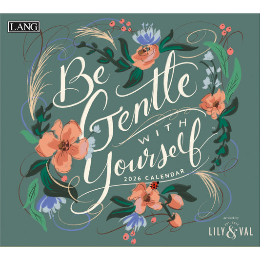Be Gentle With Yourself Lang Calendar