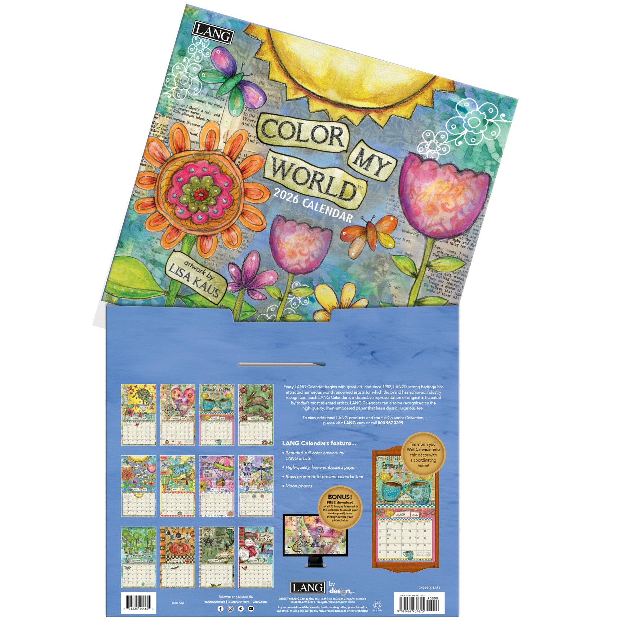 Colour My World Lang Calendar