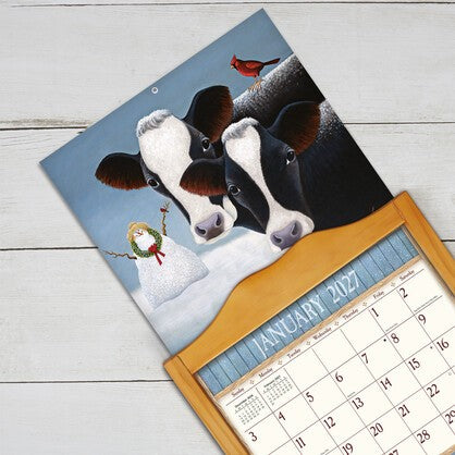 Cows Cows Cows Wall Calendar