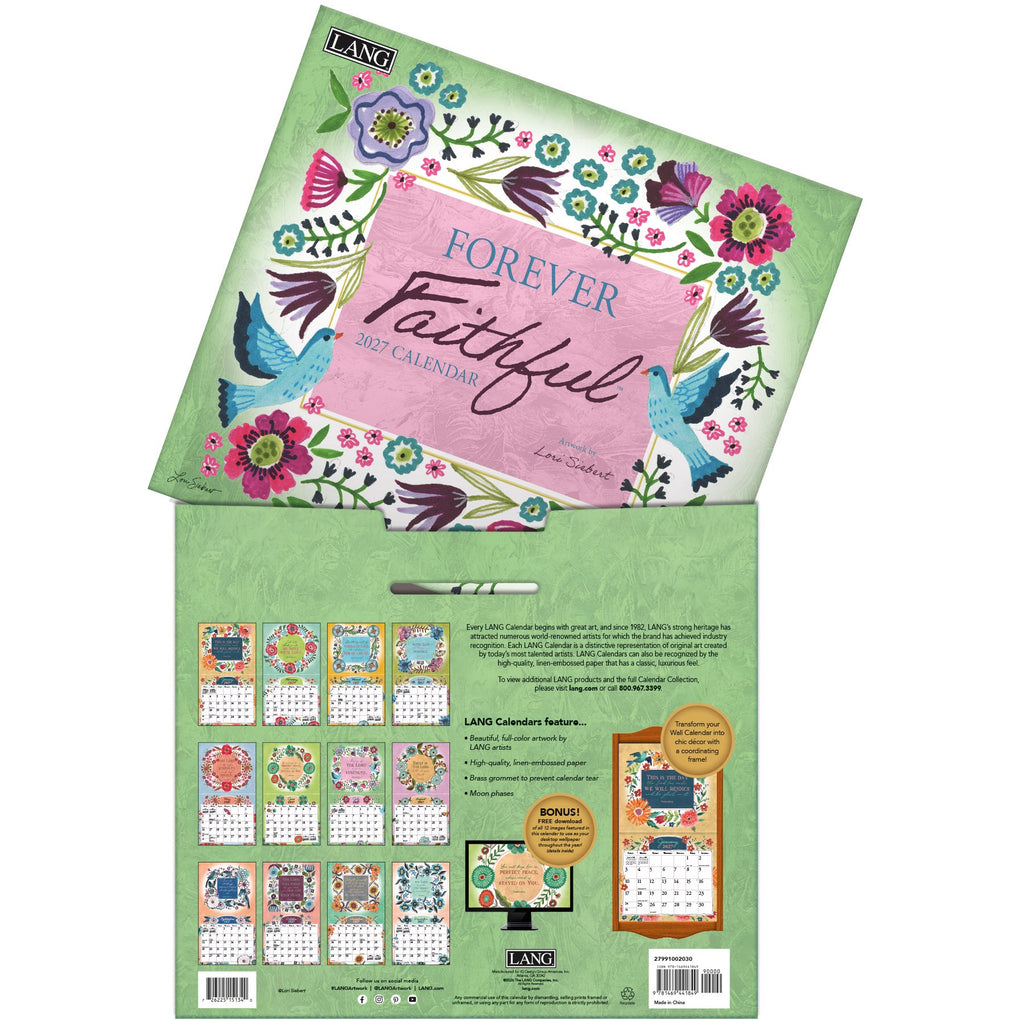 Forever Faithful Calendar