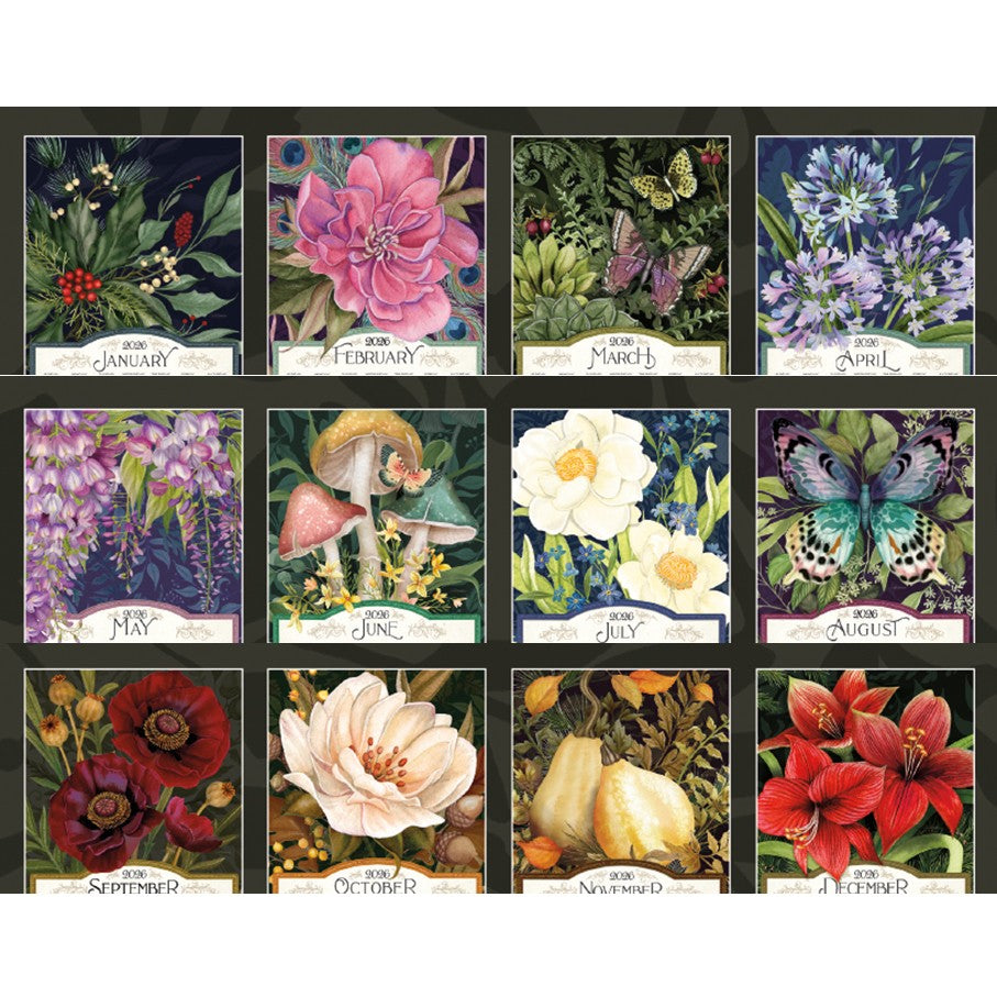 Midnight Garden Calendar 