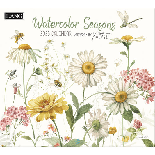 Watercolor Seasons Wall Calendar