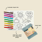 Hey Doodle - Silicone Mat My First Shapes