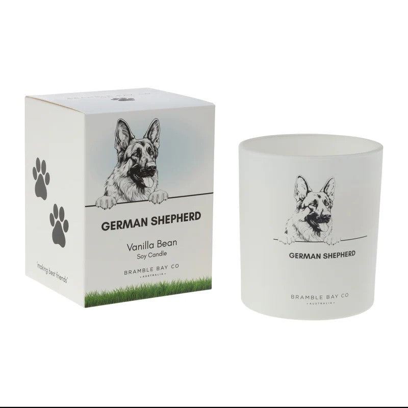 Bramble Bay Pet Candles - German Shepherd 