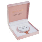 Hello Beautiful Collections - Mandala Rose Quarts & Rose Gold Bracelet