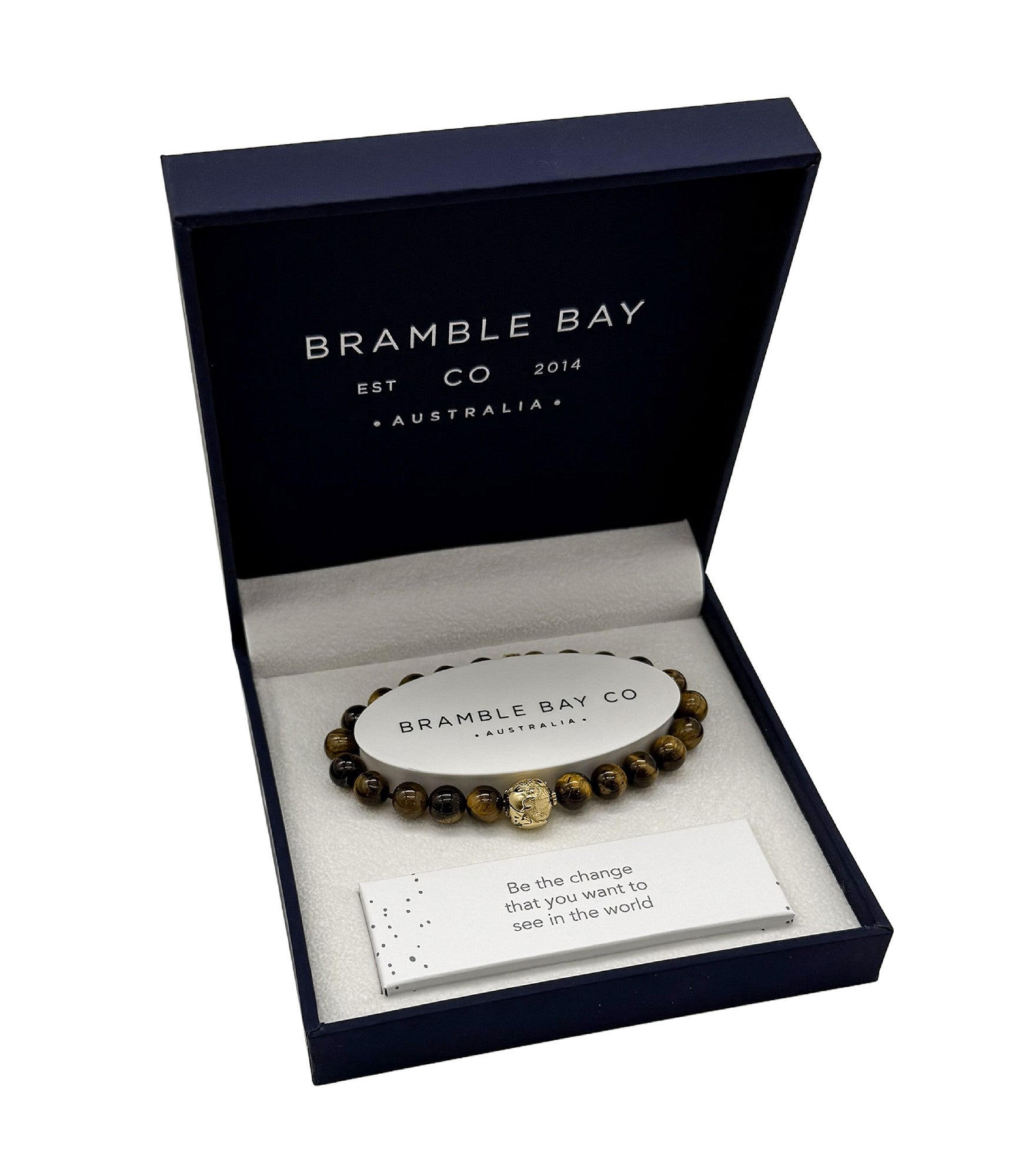 Planet Earth Bracelet - Tigers Eye Gloss