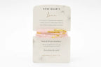Bracelet - Wrap Rose Quartz Love