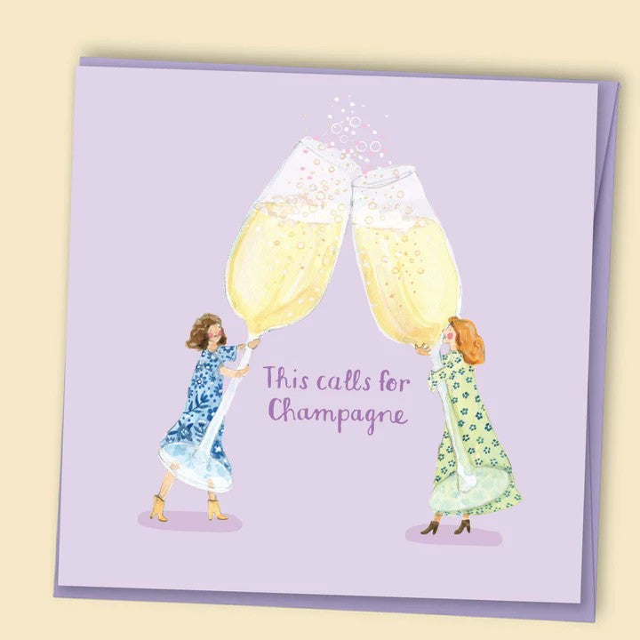 Card - This Calls For Champagne