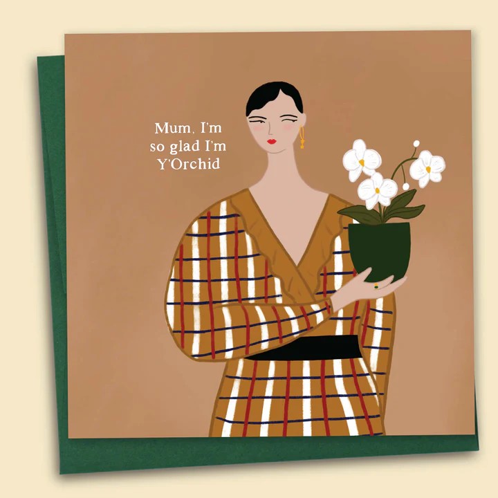 Card - So Glad I'm Y'orchid