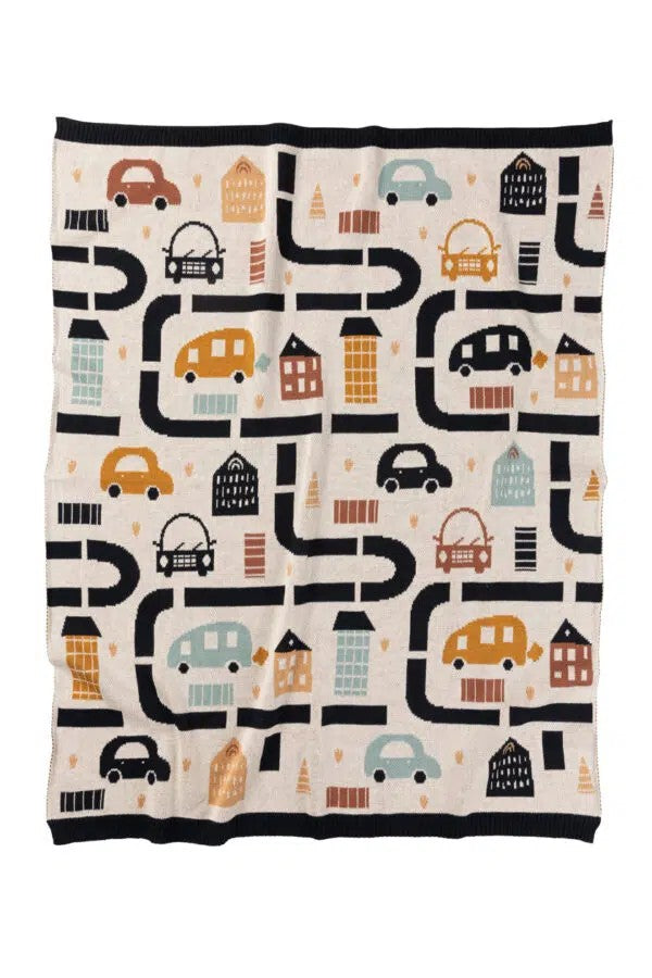 Transport Baby Blanket 