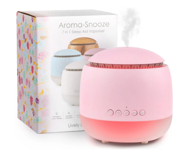 Aroma-snooze Pink Aromatherapy Diffuser & Vaporiser