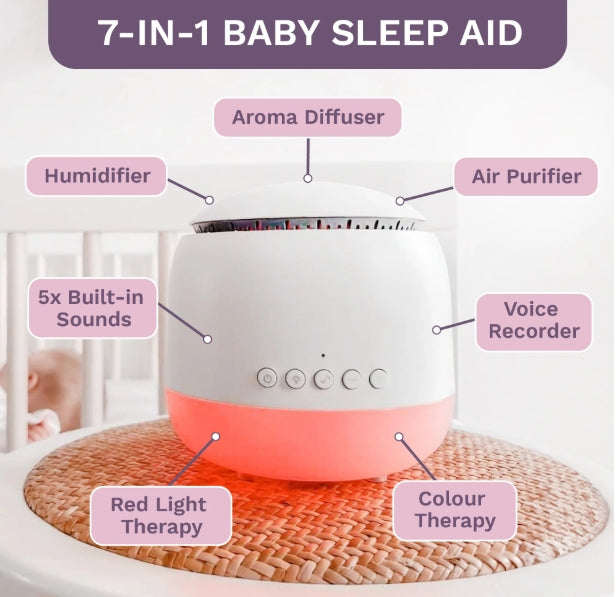 Aroma-snooze White Aromatherapy Diffuser & Vaporiser