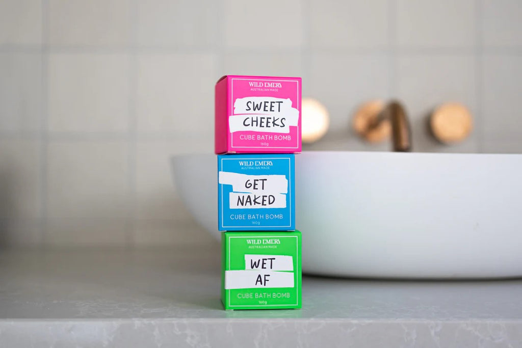 Cube Bath Bomb - Sweet Cheeks