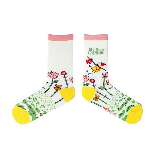 Twigseeds Sock - Lifes An Adventure