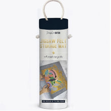 Load image into Gallery viewer, Jigsaw Felt Roll Up Storage Mat
