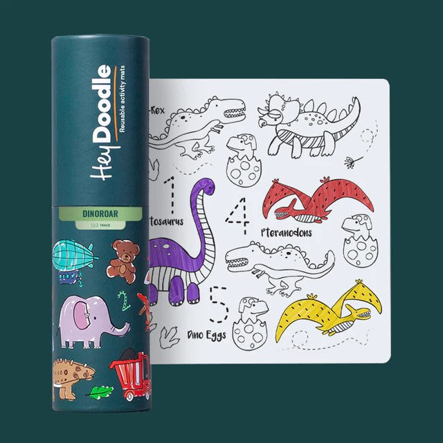 Hey Doodle- Mini Mat Dino Roar 