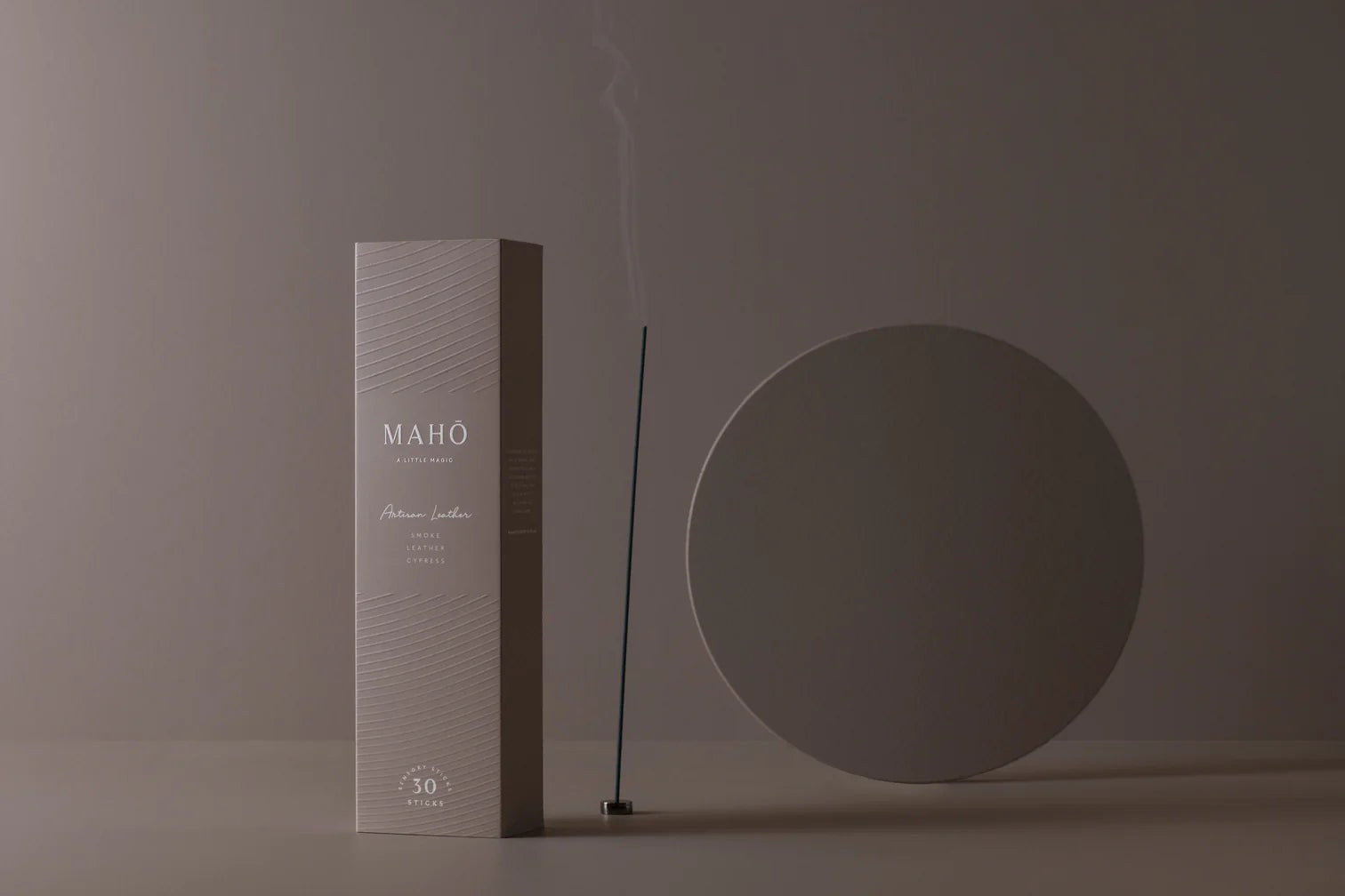 Maho Artisan Leather- Smoke Leather Cypress