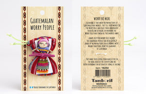 Guatemalan Worry Dolls Woven