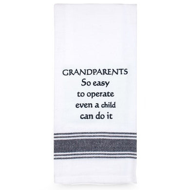 Tea Towel - Grandparents So Easy To Operate