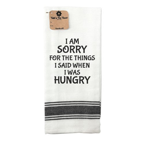 Tea Towel - Sorry For The Things I Said