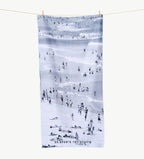 Beach Scene Beach Towel