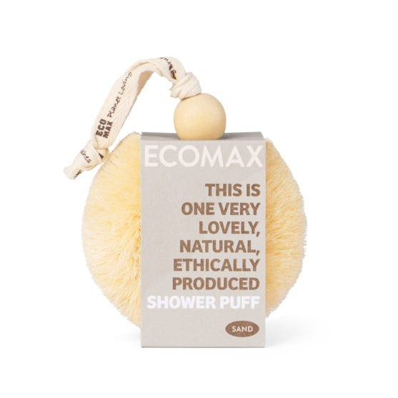 Ecomax Shower Puff [col:sand]